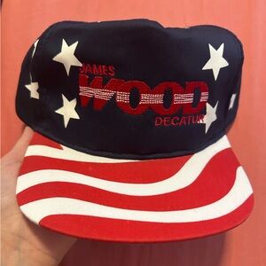 Vintage James wood SnapBack hat